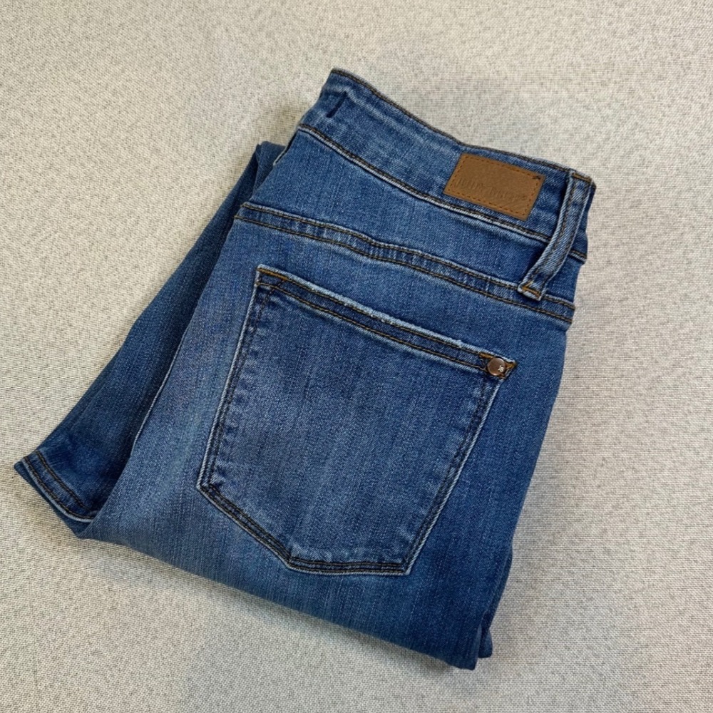 Judy Blue Slim Fit Jeans Womens 27 Blue Cotton Stretch High Rise JB82294 MD
